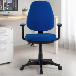 Silla de escritorio en tela Eco, mecanismo asyncron