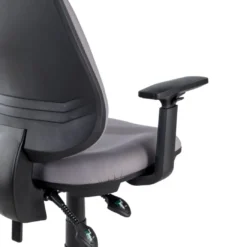 Silla de escritorio en tela Eco Con Brazos, mecanismo asyncron