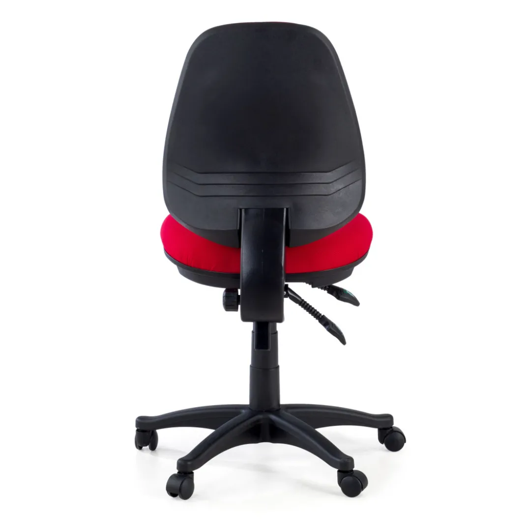 Silla de escritorio en tela Eco, mecanismo asyncron