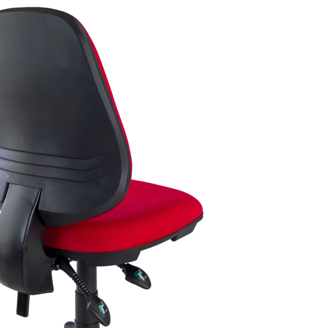 Silla de escritorio en tela Eco, mecanismo asyncron