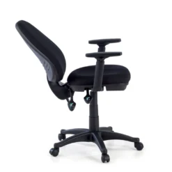 Silla de escritorio en tela Eco Con Brazos, mecanismo asyncron