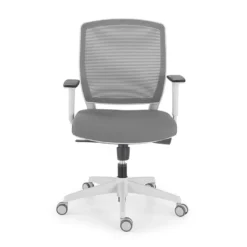 Silla de escritorio giratoria Nicole white