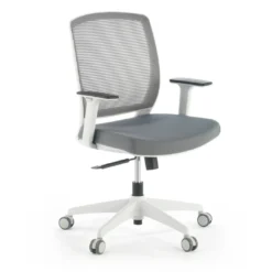 Silla de escritorio giratoria Air, con brazos, red