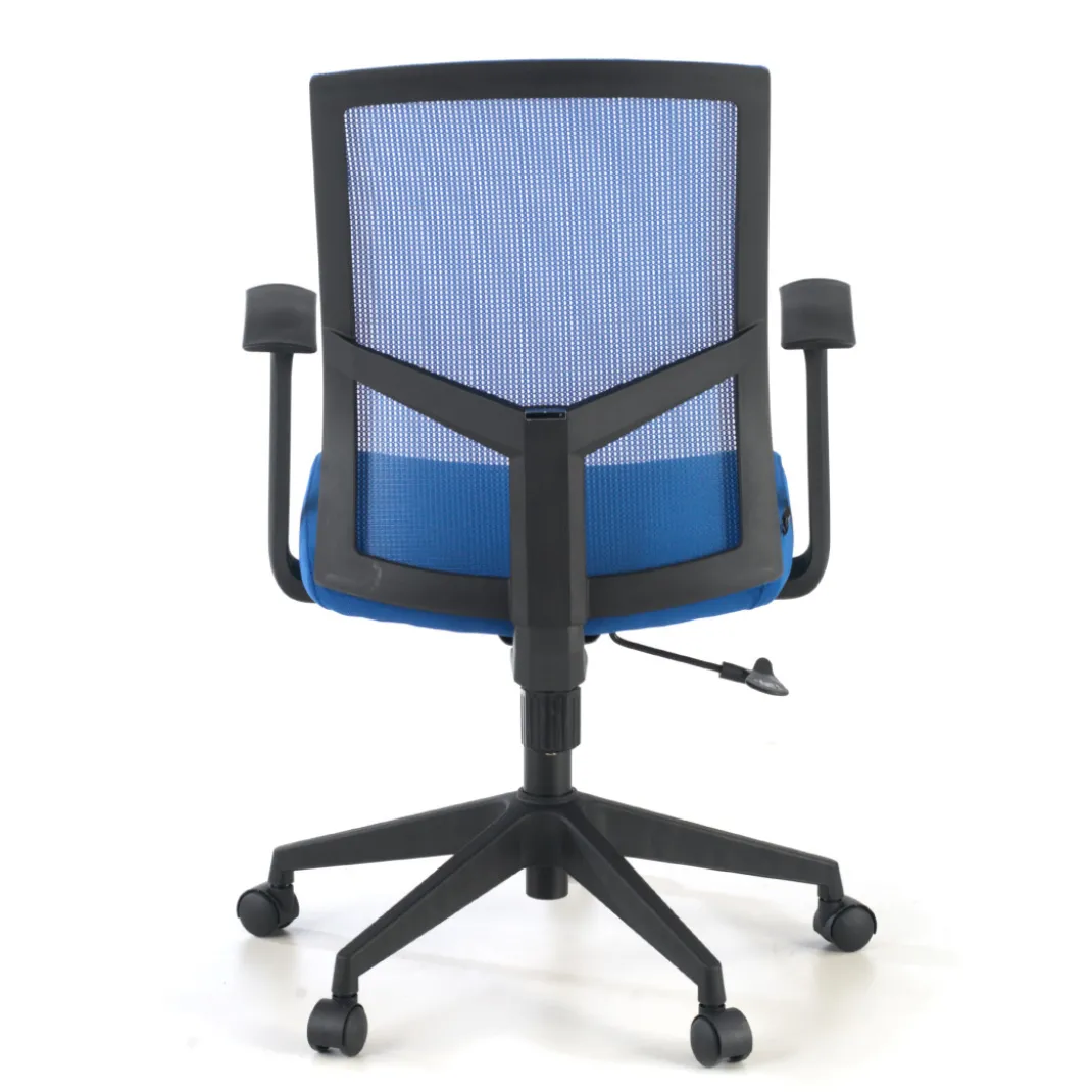 Silla de escritorio giratoria Star, red