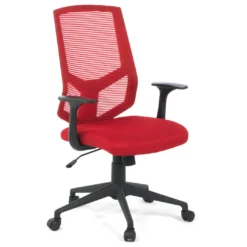 Silla de escritorio giratoria Air, con brazos, red