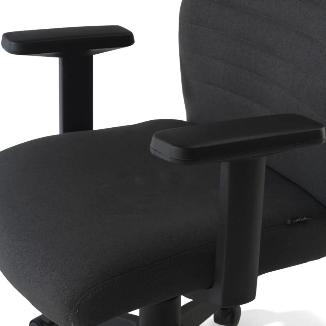 Silla de escritorio giratoria Parma, mecanismo basculante