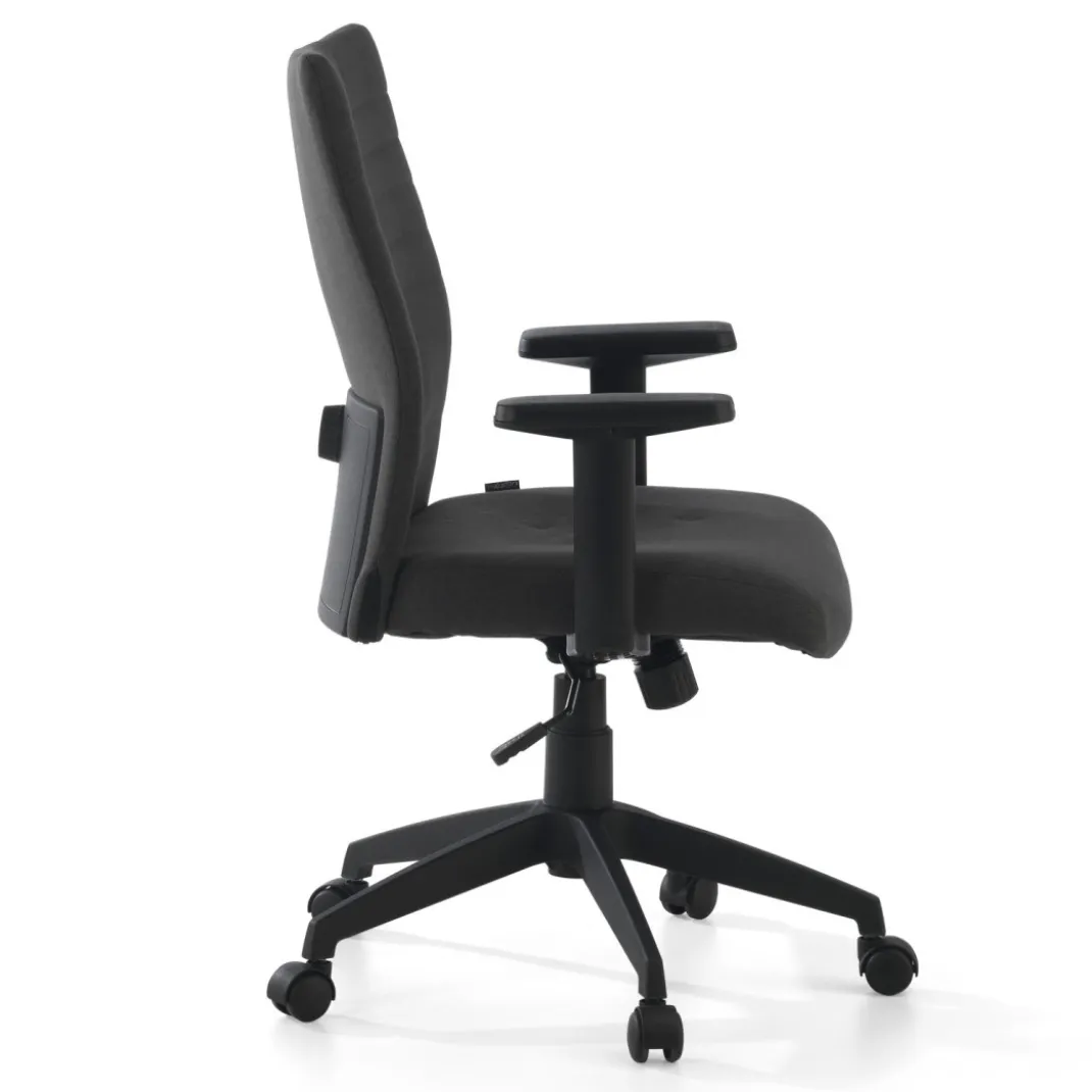 Silla de escritorio giratoria Parma, mecanismo basculante