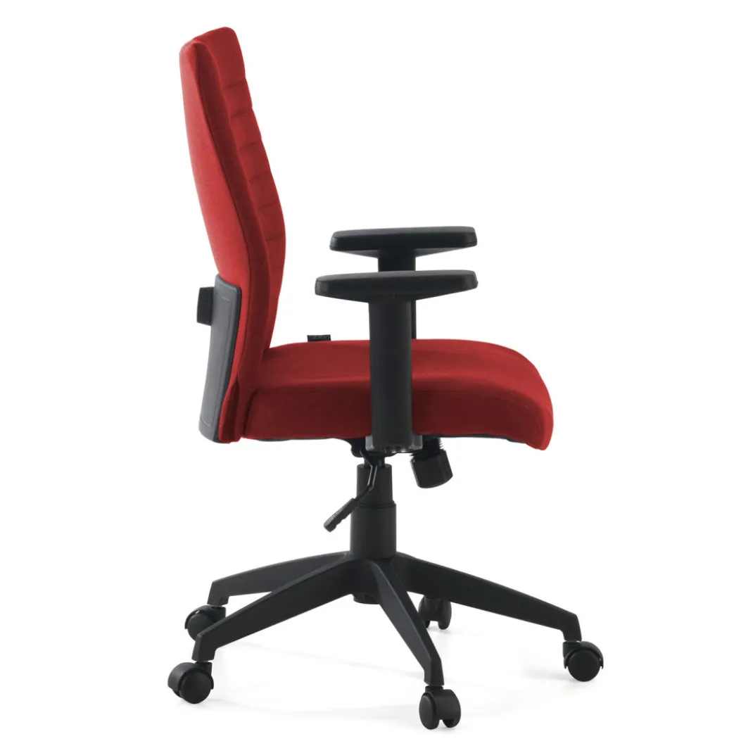 Silla de escritorio giratoria Parma, mecanismo basculante