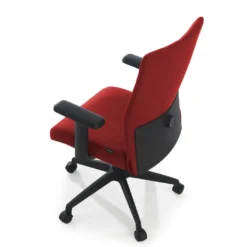 Silla de escritorio giratoria Parma, mecanismo basculante