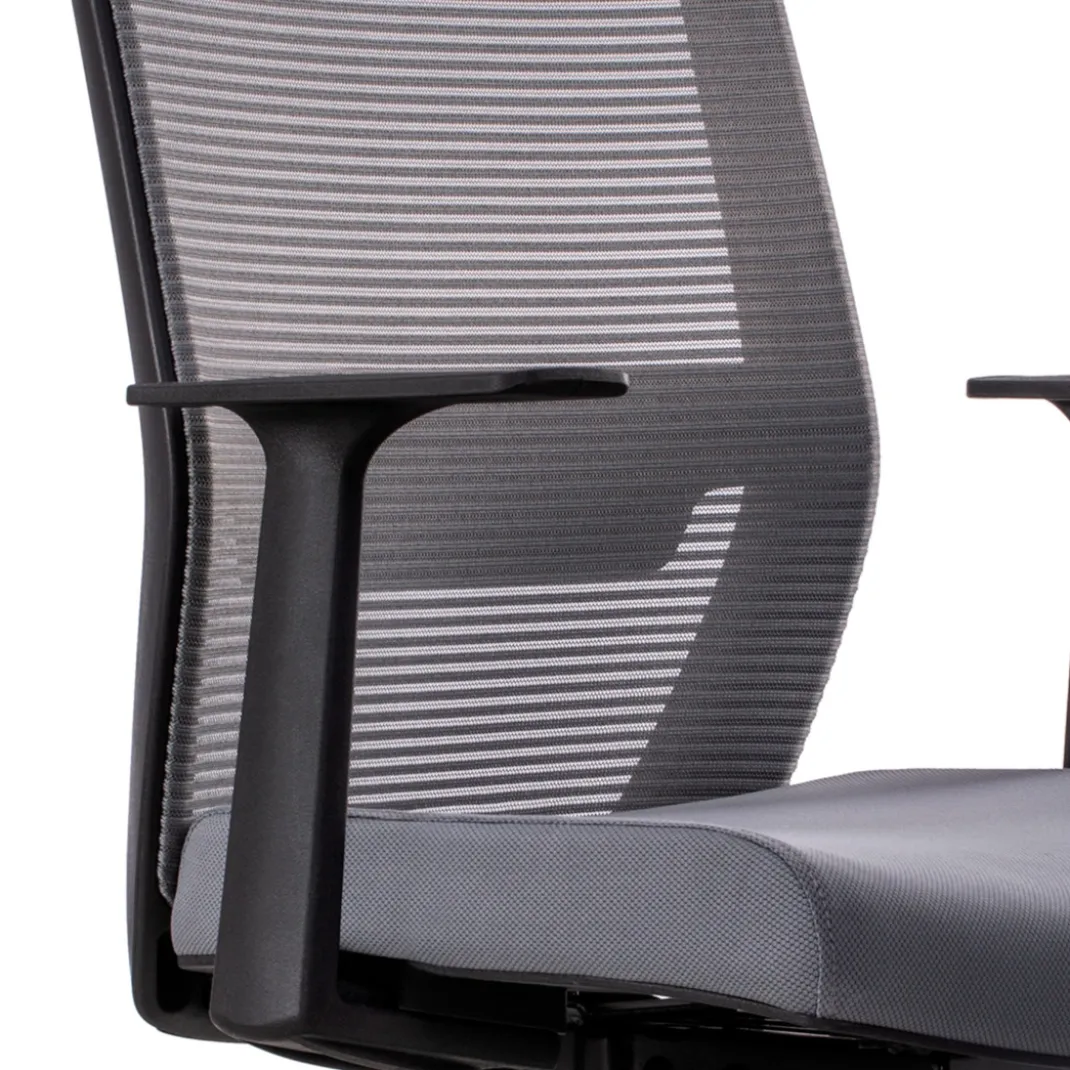Silla de oficina Axel, espuma inyectada, con reposacabezas