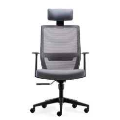 Silla de oficina Axel, espuma inyectada, con reposacabezas