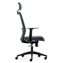 Silla de oficina Axel, espuma inyectada, con reposacabezas
