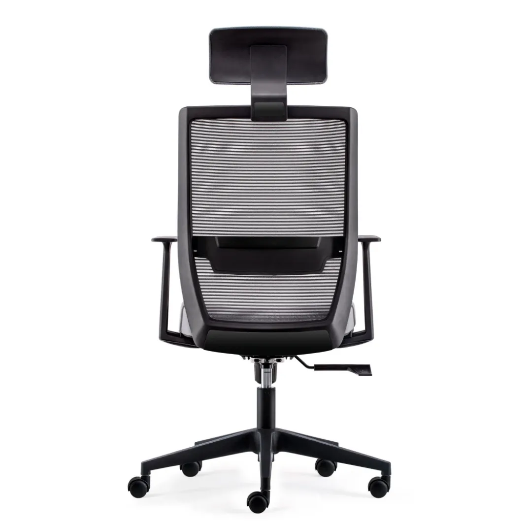 Silla de oficina Axel, espuma inyectada, con reposacabezas