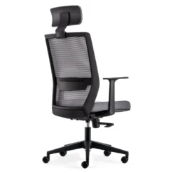 Silla de oficina Axel, espuma inyectada, con reposacabezas