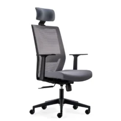 Silla de oficina Axel, espuma inyectada, con reposacabezas