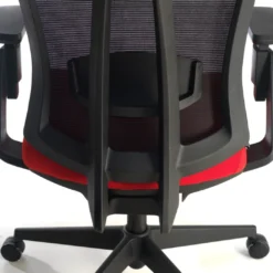 Silla de oficina Baron, reposacabezas, brazos 3D, red