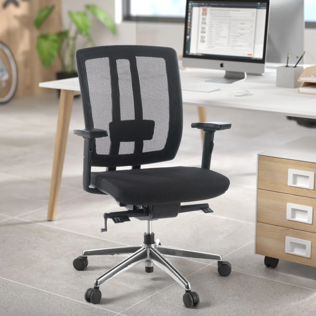 Silla de oficina Ergomax, premium, espuma inyectada