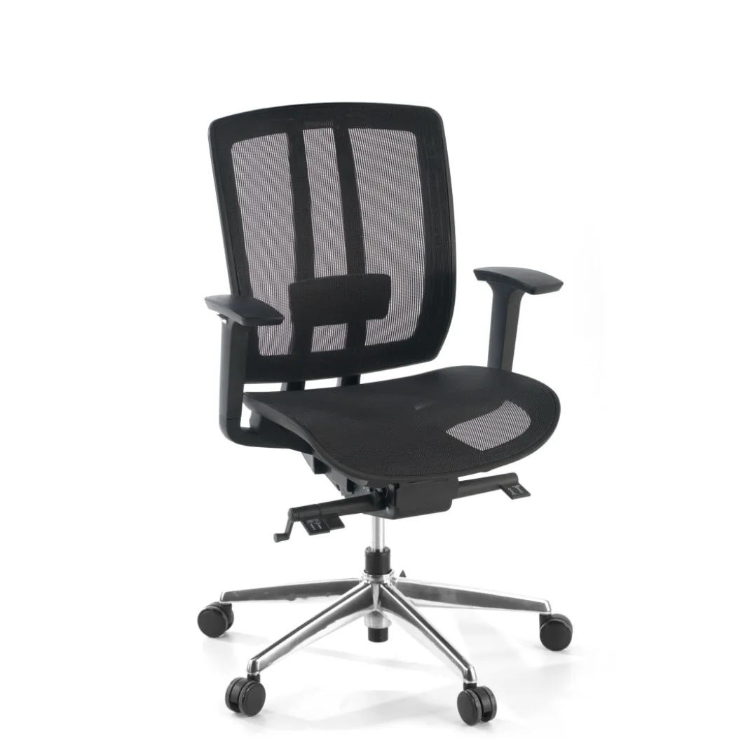 Silla de oficina Ergomax, premium, Red