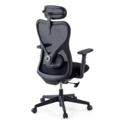 Silla de Oficina Ergonómica Prime black, brazos regulables