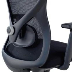 Silla de Oficina Ergonómica Prime black, brazos regulables
