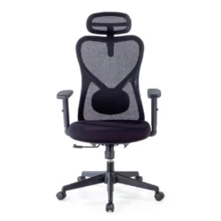 Silla de Oficina Ergonómica Prime black, brazos regulables