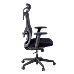 Silla de Oficina Ergonómica Prime black, brazos regulables