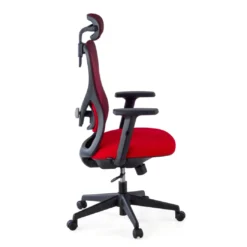 Silla de Oficina Ergonómica Prime black, brazos regulables