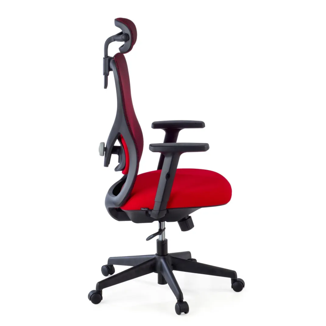 Silla de Oficina Ergonómica Prime black, brazos regulables