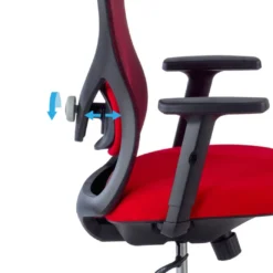 Silla de Oficina Ergonómica Prime black, brazos regulables
