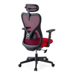 Silla de Oficina Ergonómica Prime black, brazos regulables