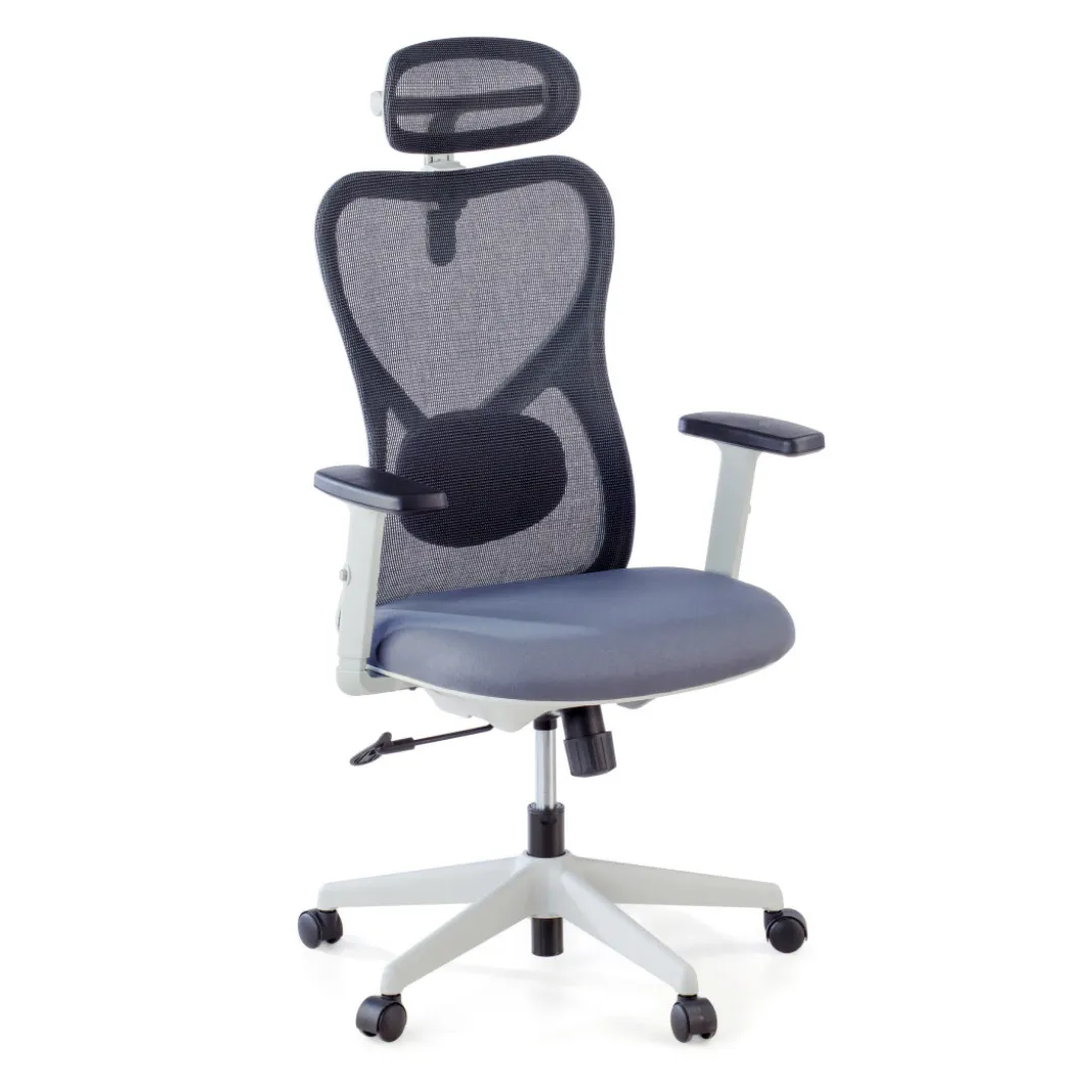 Silla de Oficina Ergonómica Prime white, brazos regulables