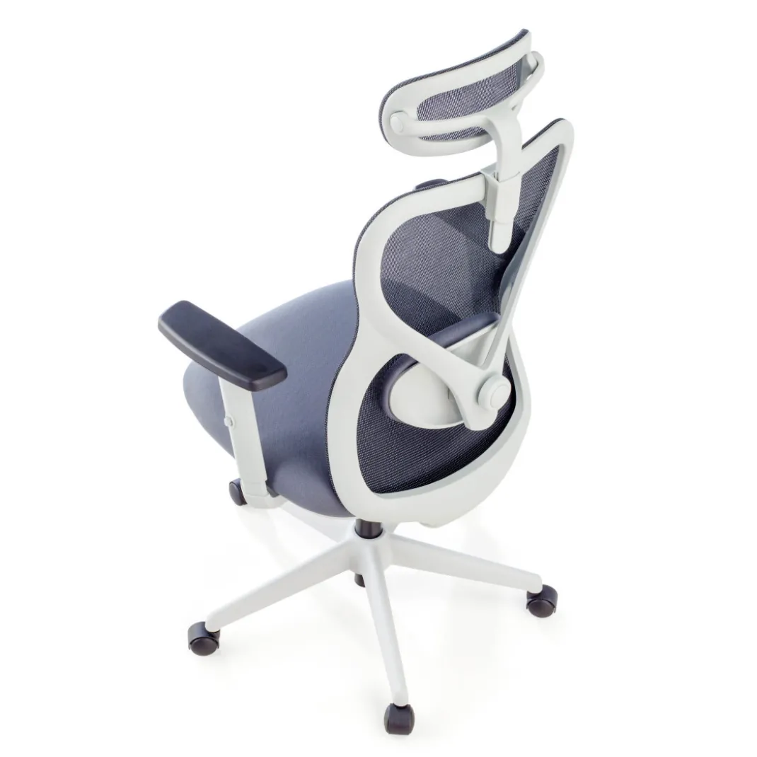 Silla de Oficina Ergonómica Prime white, brazos regulables