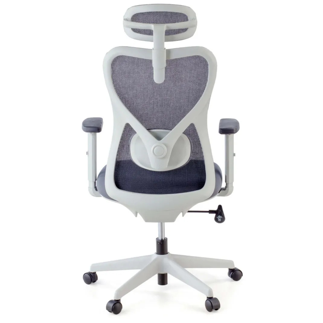 Silla de Oficina Ergonómica Prime white, brazos regulables
