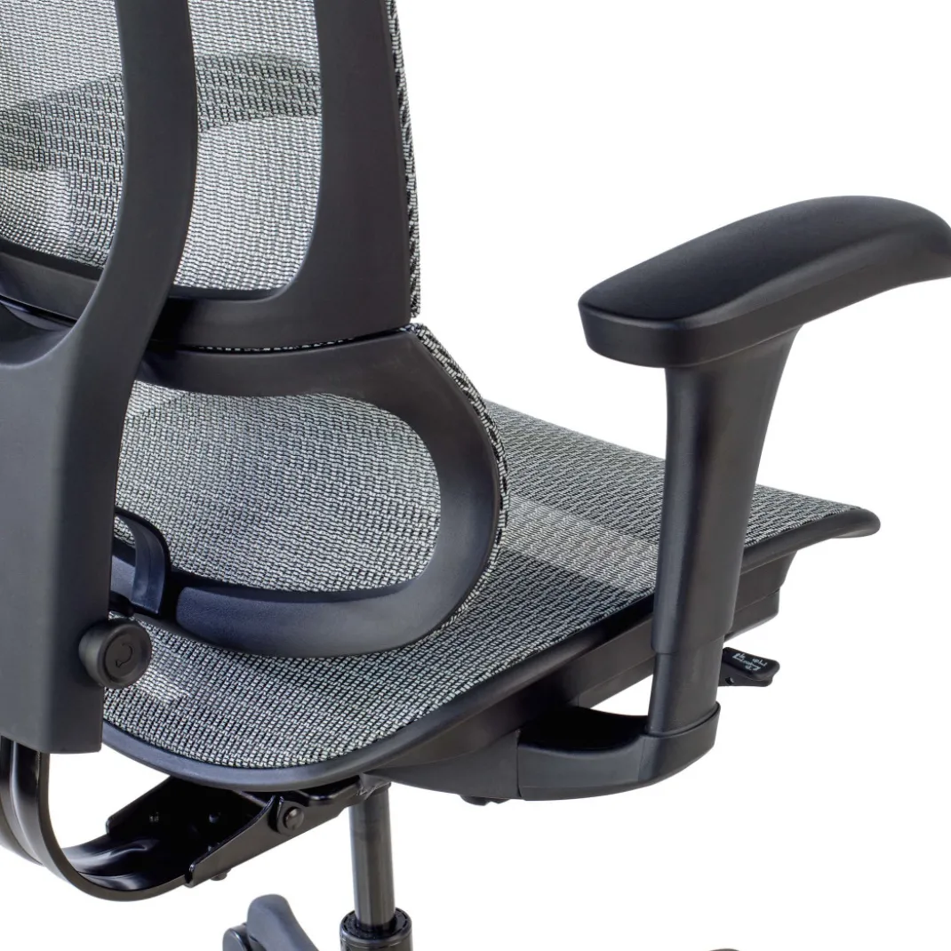 Silla de oficina Ergonomica IOO, soporte lumbar