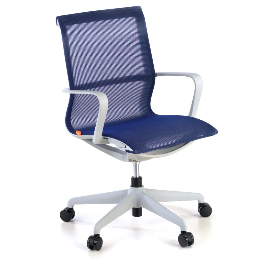 Silla de oficina giratoria Ice black red