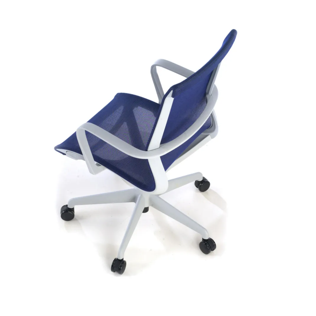 Silla de oficina giratoria Ice black red
