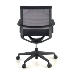 Silla de oficina giratoria Ice white red