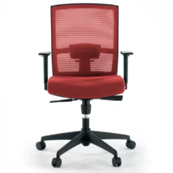 Silla de oficina Kendo, brazos ajustables, red