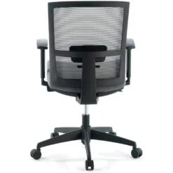 Silla de oficina Kendo, brazos ajustables, red