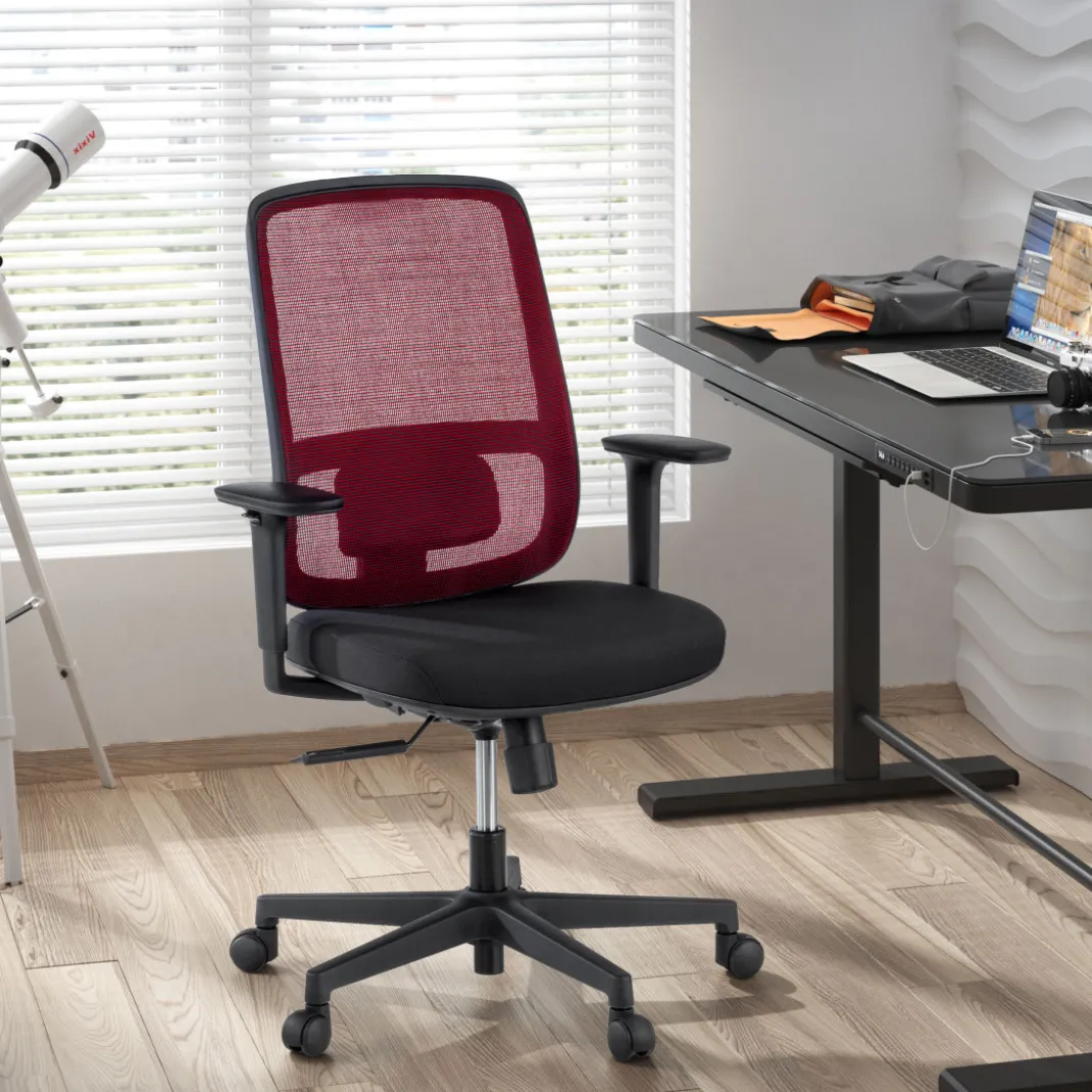 Silla de oficina profesional Sugar black, uso 8 horas