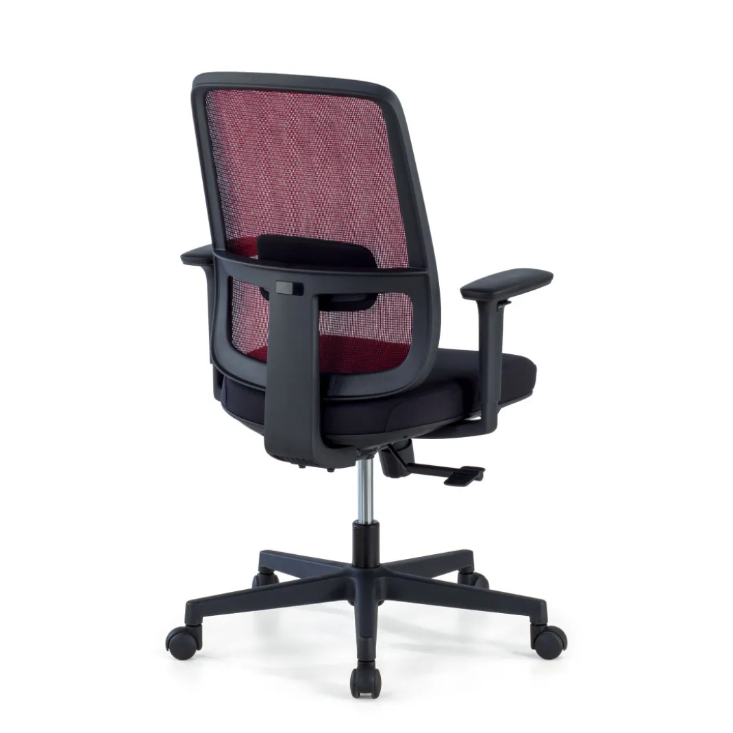 Silla de oficina profesional Sugar black, uso 8 horas