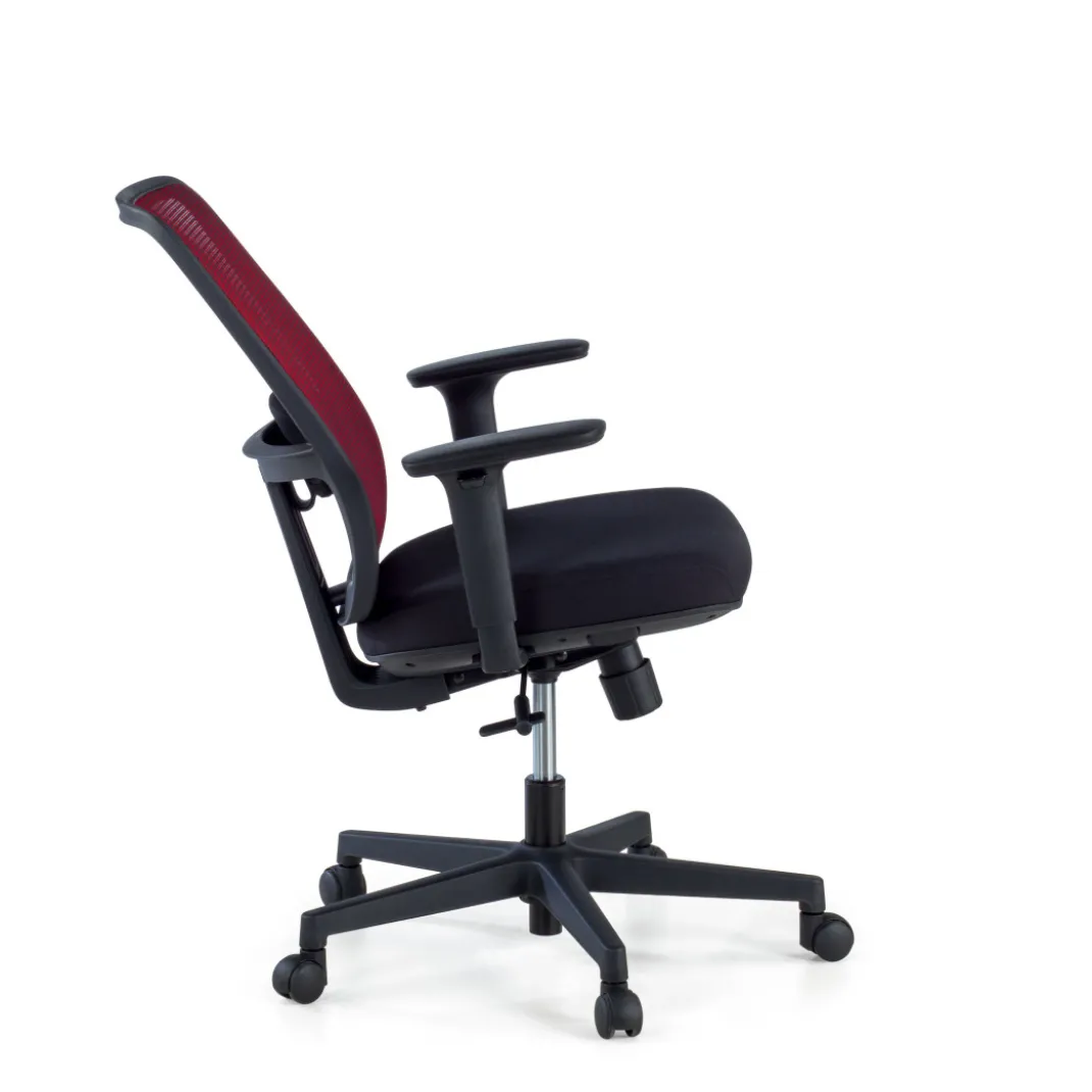 Silla de oficina profesional Sugar black, uso 8 horas
