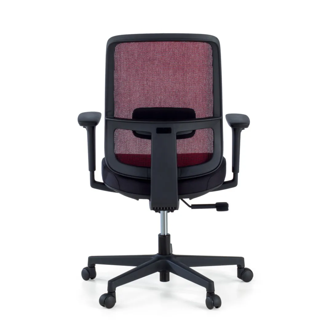 Silla de oficina profesional Sugar black, uso 8 horas