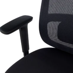 Silla de oficina profesional Sugar black, uso 8 horas