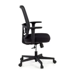 Silla de oficina profesional Sugar black, uso 8 horas
