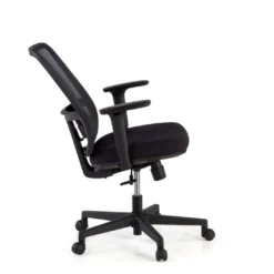 Silla de oficina profesional Sugar black, uso 8 horas