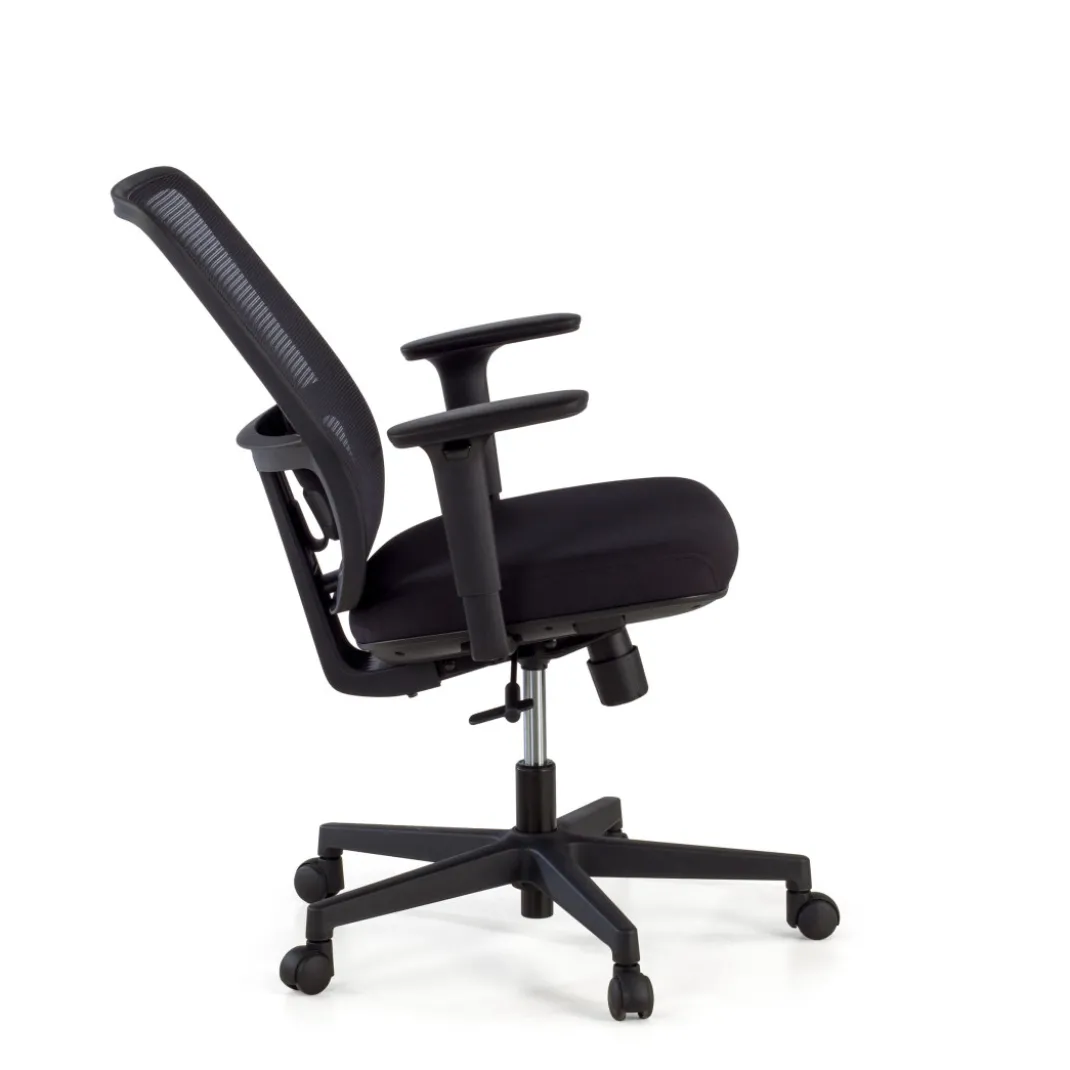 Silla de oficina profesional Sugar black, uso 8 horas