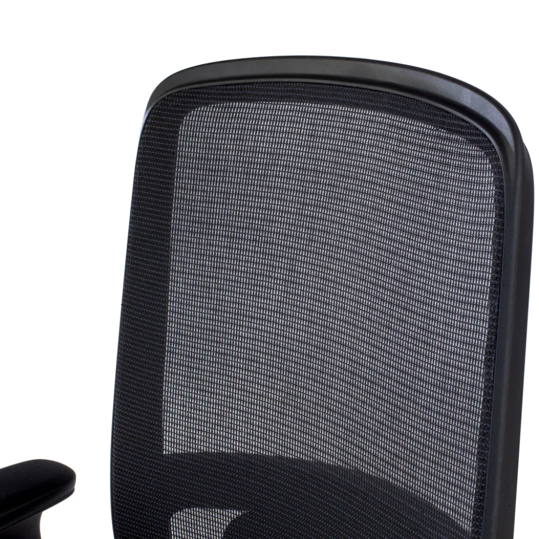 Silla de oficina profesional Sugar black, uso 8 horas