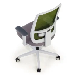 Silla de oficina profesional Sugar white, uso intensivo