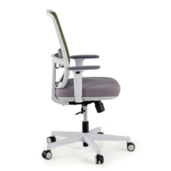 Silla de oficina profesional Sugar white, uso intensivo